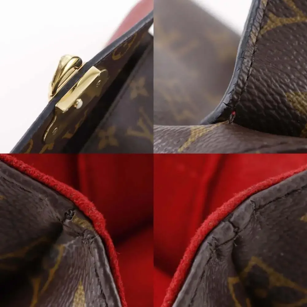 LOUIS VUITTON Authentic Brown Monogram Canvas Shoulder Bag